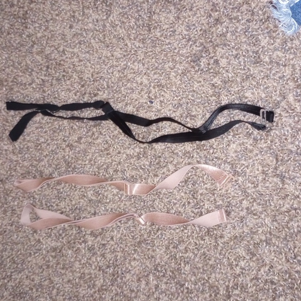 Strapless bra straps